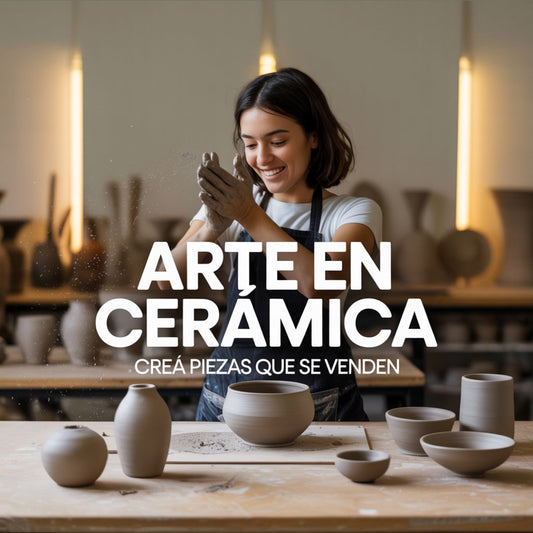 ARTE EN CERAMICA + 6 BONOS DE REGALO
